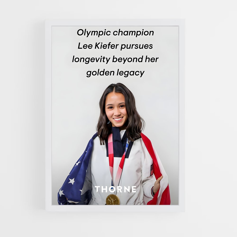 Poster Lee kiefer Olympic – affiche Escrime (vue 3)